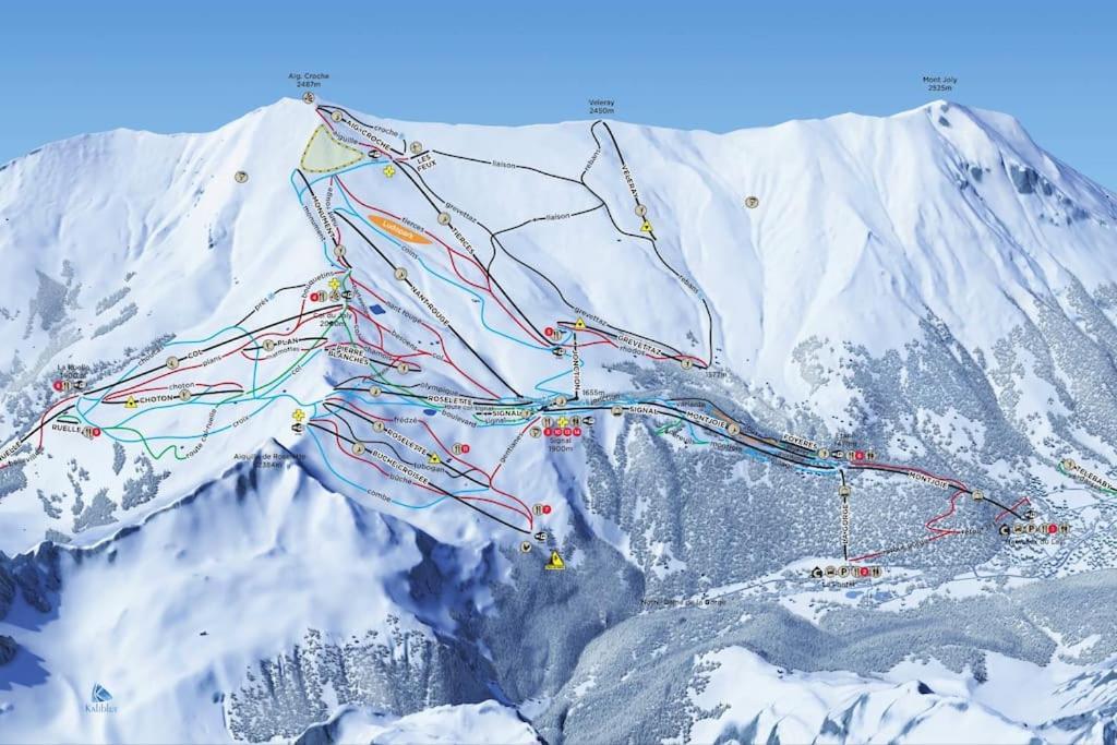 Studio Agreable Les Contamines-Montjoie Luaran gambar